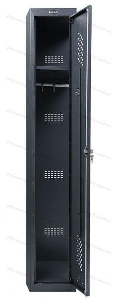 Шкаф для раздевалок ПРАКТИК антивандальный MLH-01-30 дополнительный модуль фото. Фото N2