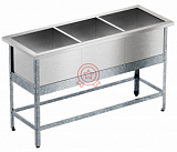 Ванна моечная трехсекционная "Бизнес" ВМБ 1500/503 фото